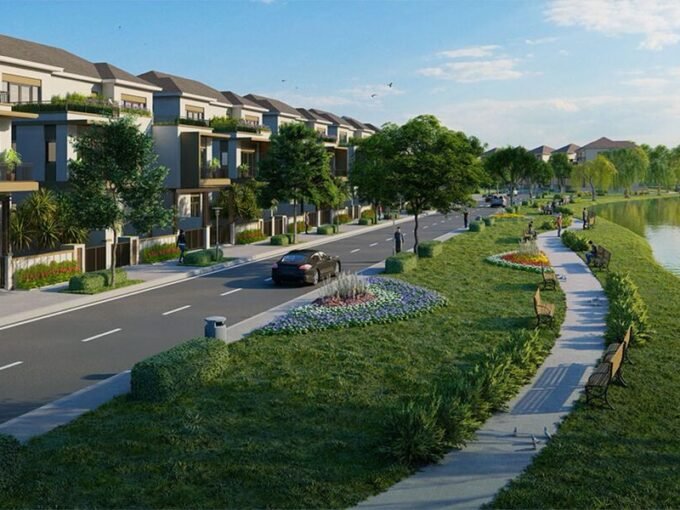 aqua city novaland - tien ich duong chay bo ven song